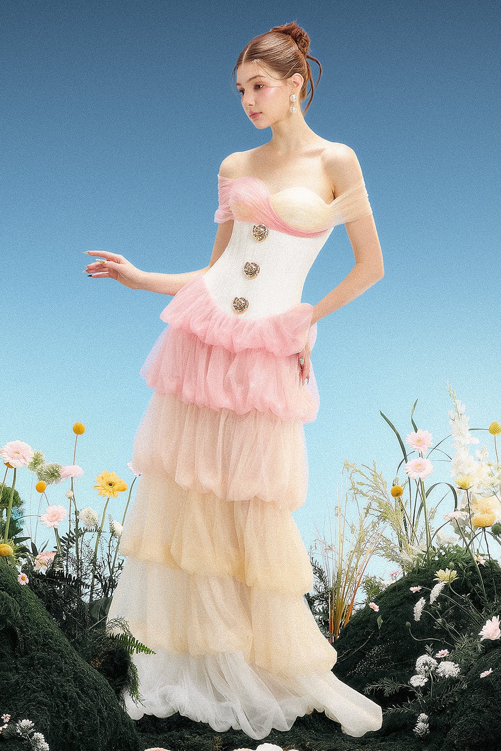 Kailani Draped Maxi Dress - MEAN BLVD