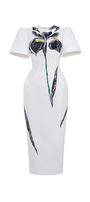Kairos Pegged Midi Dress - MEAN BLVD