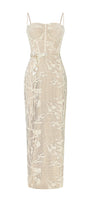 Kalina Sweetheart Maxi Dress - MEAN BLVD