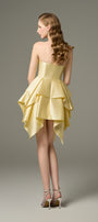 Soleil Layered Hem Bustier Corset Mini Dress 2