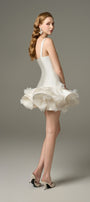 Blossom Floral Embellished Bustier Puffy Mini Dress 2