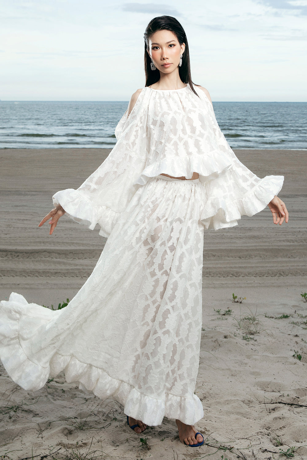 Kasmire Ruffle Skirt - MEAN BLVD