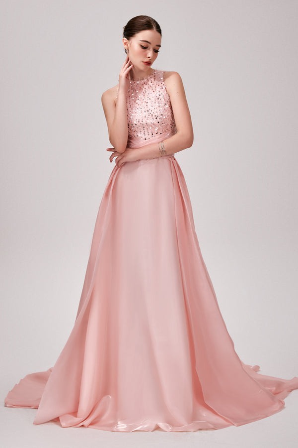 Kate A-line Sequin Maxi Dress - MEAN BLVD