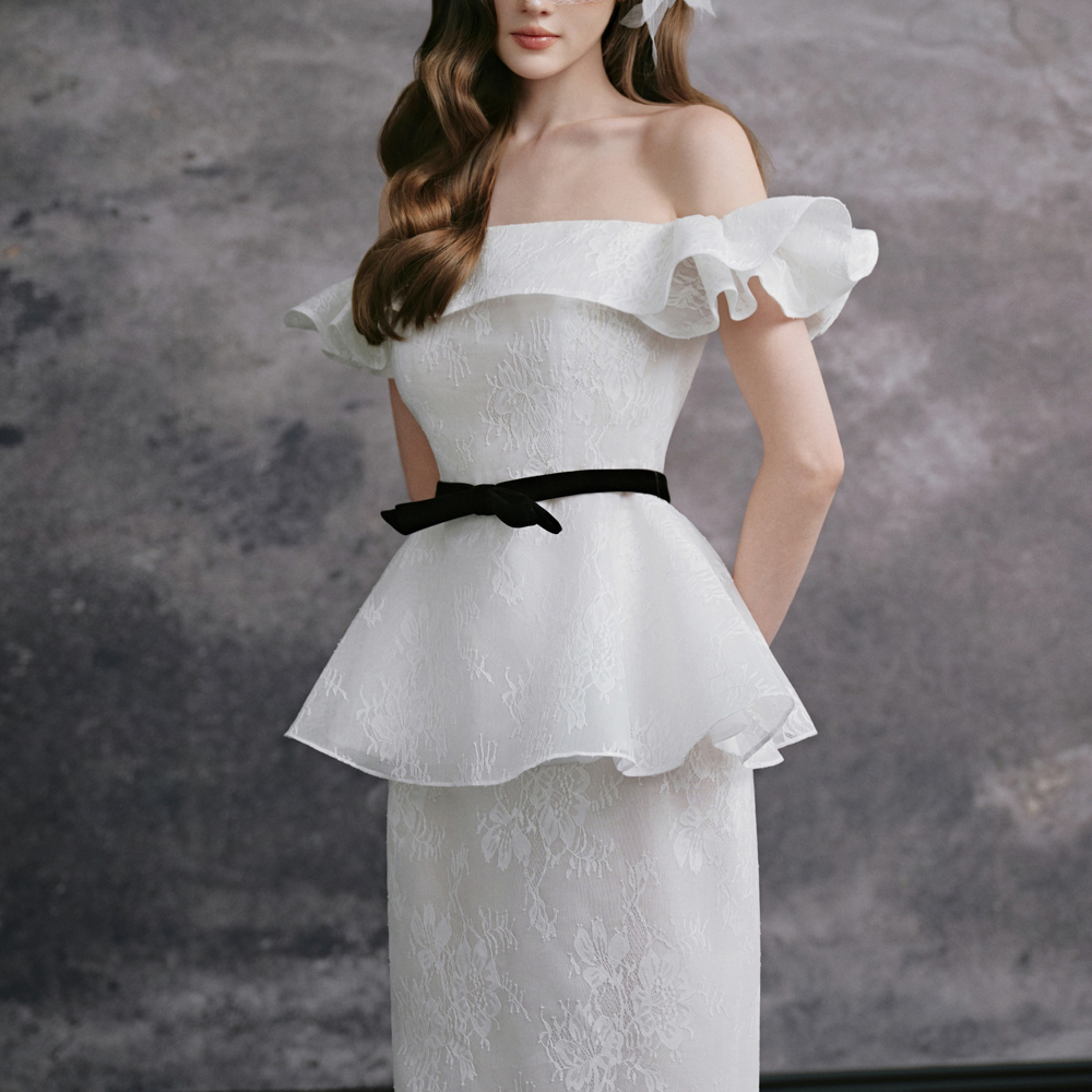 Kelly Peplum Ruffle Top - MEAN BLVD