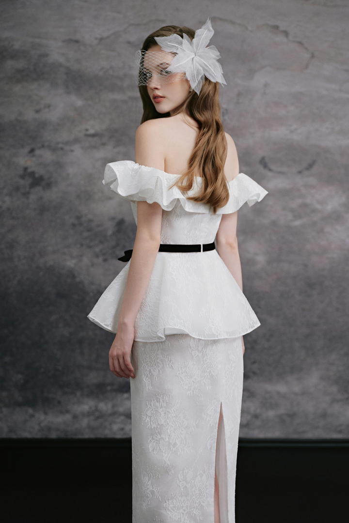 Kelly Straight Lace Skirt - MEAN BLVD