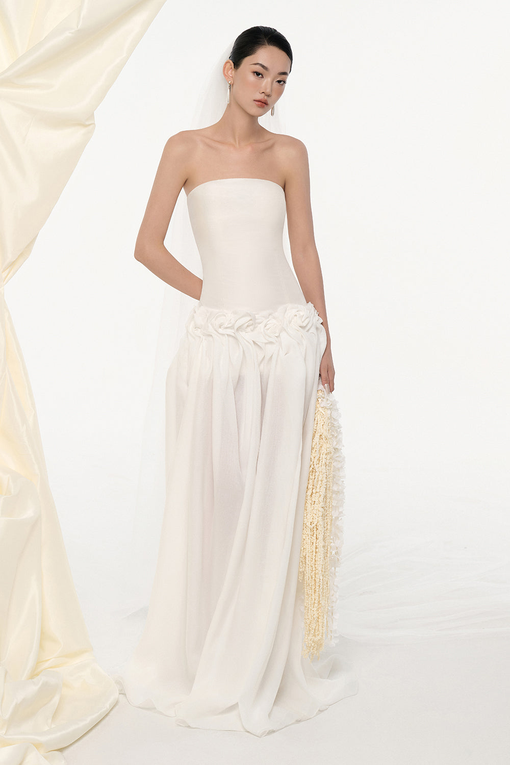 Kendal Draped Maxi Dress - MEAN BLVD