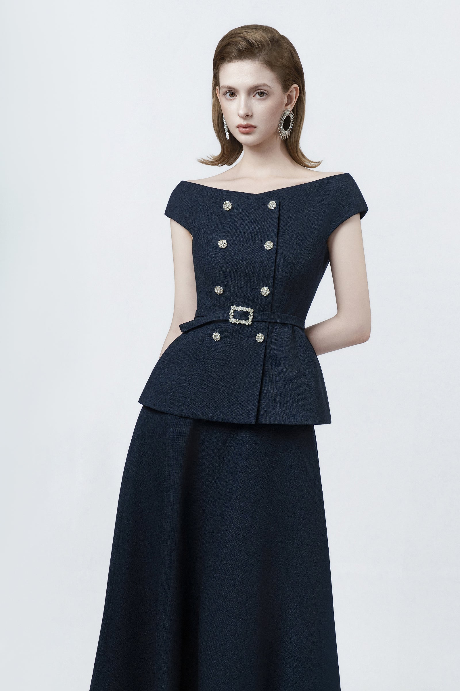 Klara Button Top