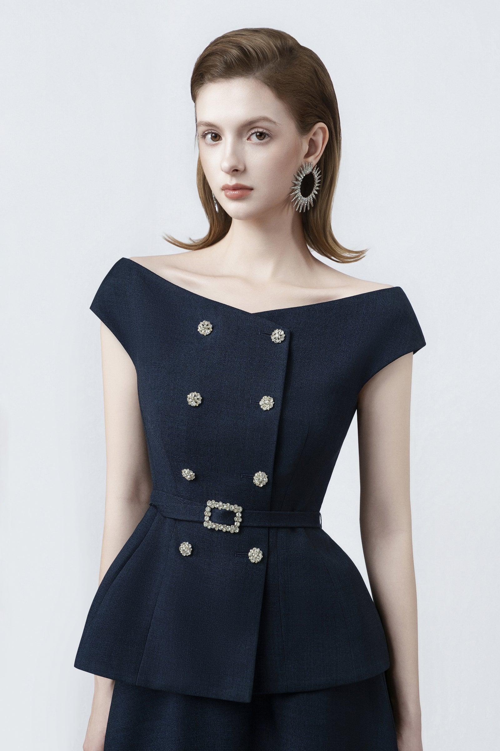 Klara Button Top