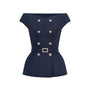 Klara Button Top - MEAN BLVD