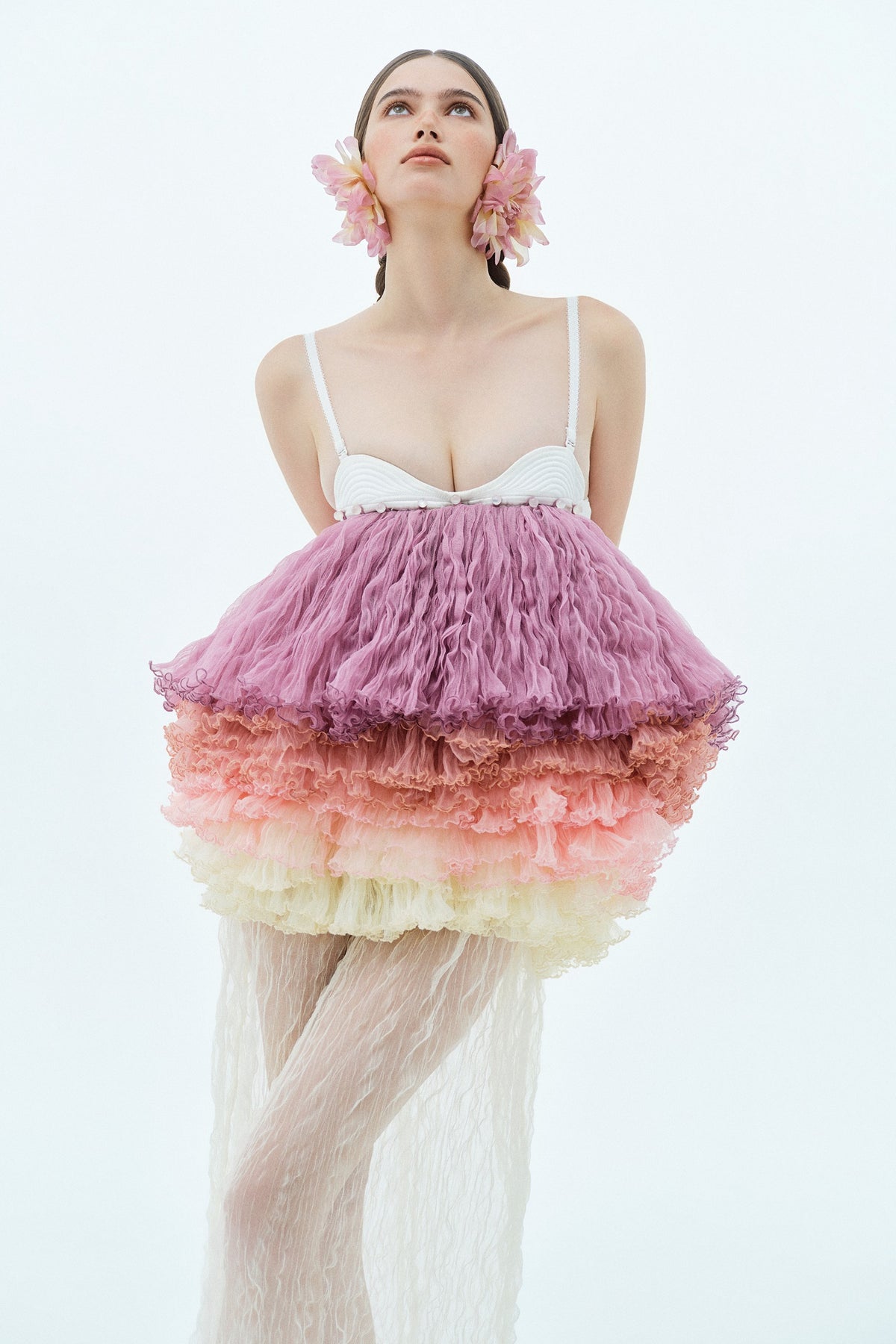 Dalia Ruffle Maxi Dress