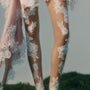 Flora Applique Tights