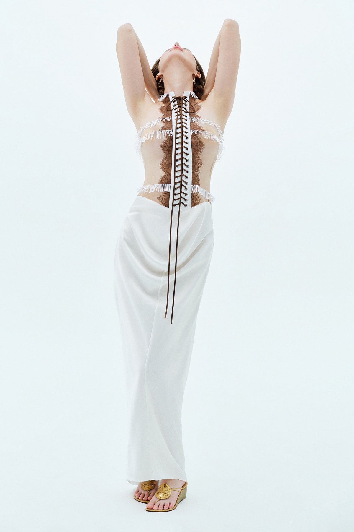 Columna Draped Maxi Dress