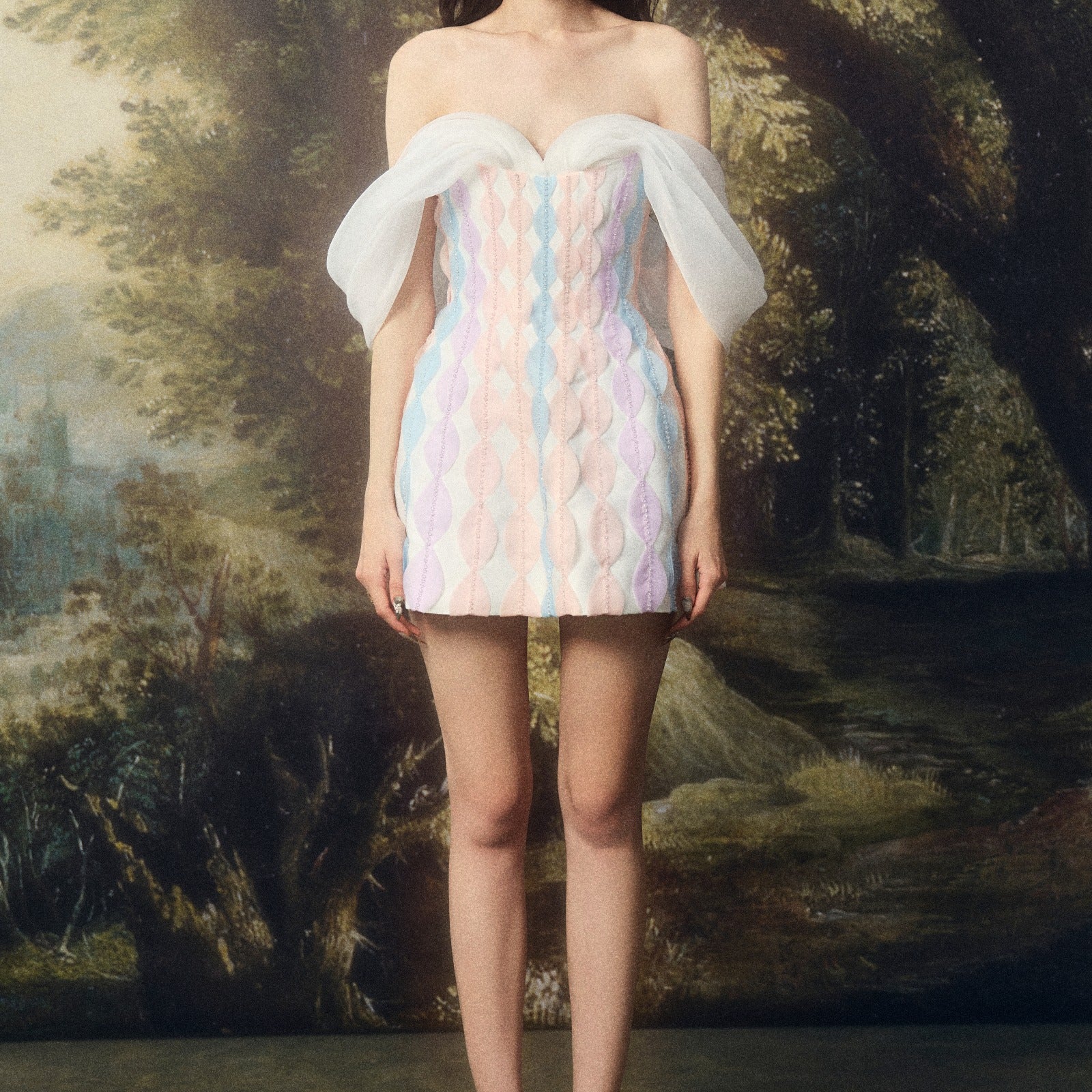 Iridelle Off-Shoulder Mini Dress