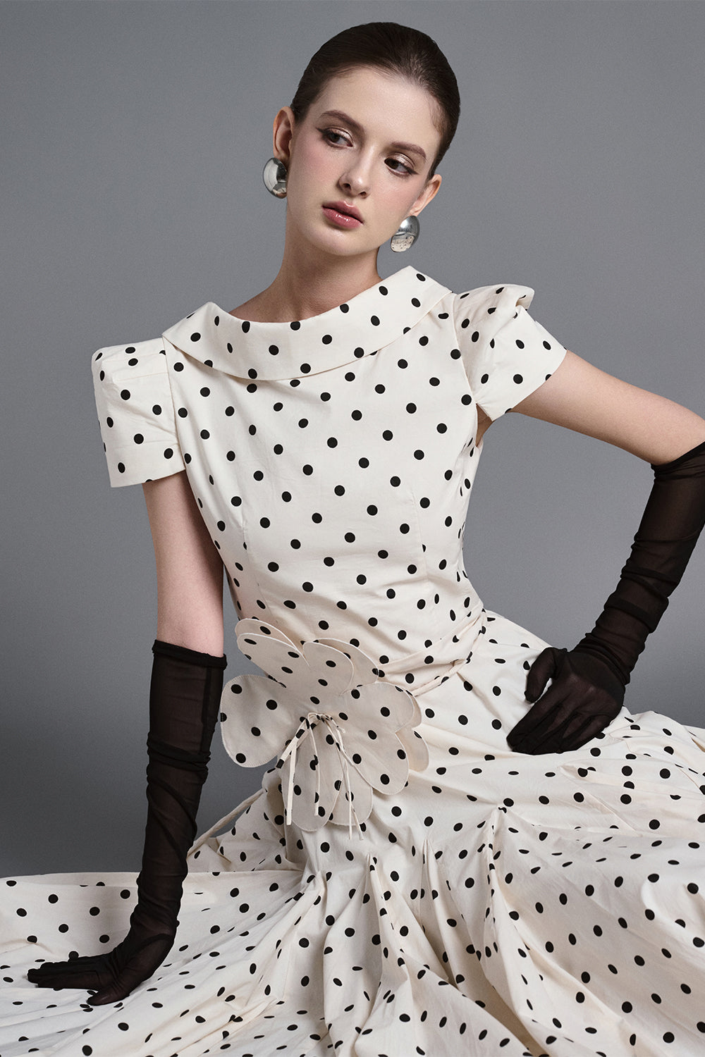 boat neck a line dress pattern Puff and Pencil Boatneck Dress The Fold Line