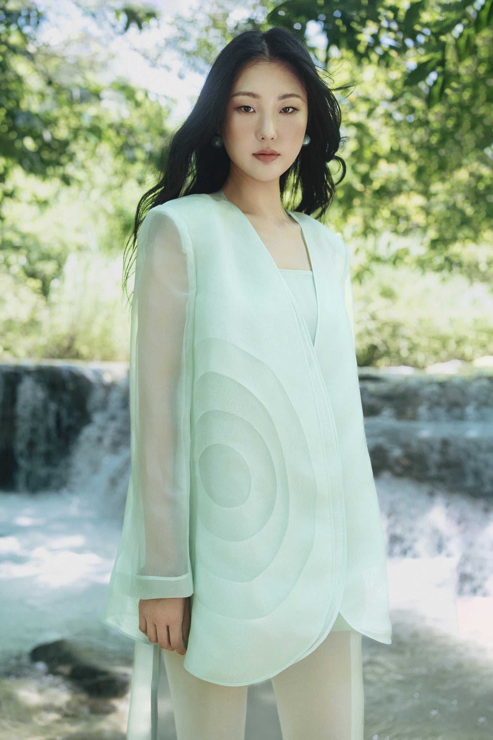 Ripple Wrap Blazer