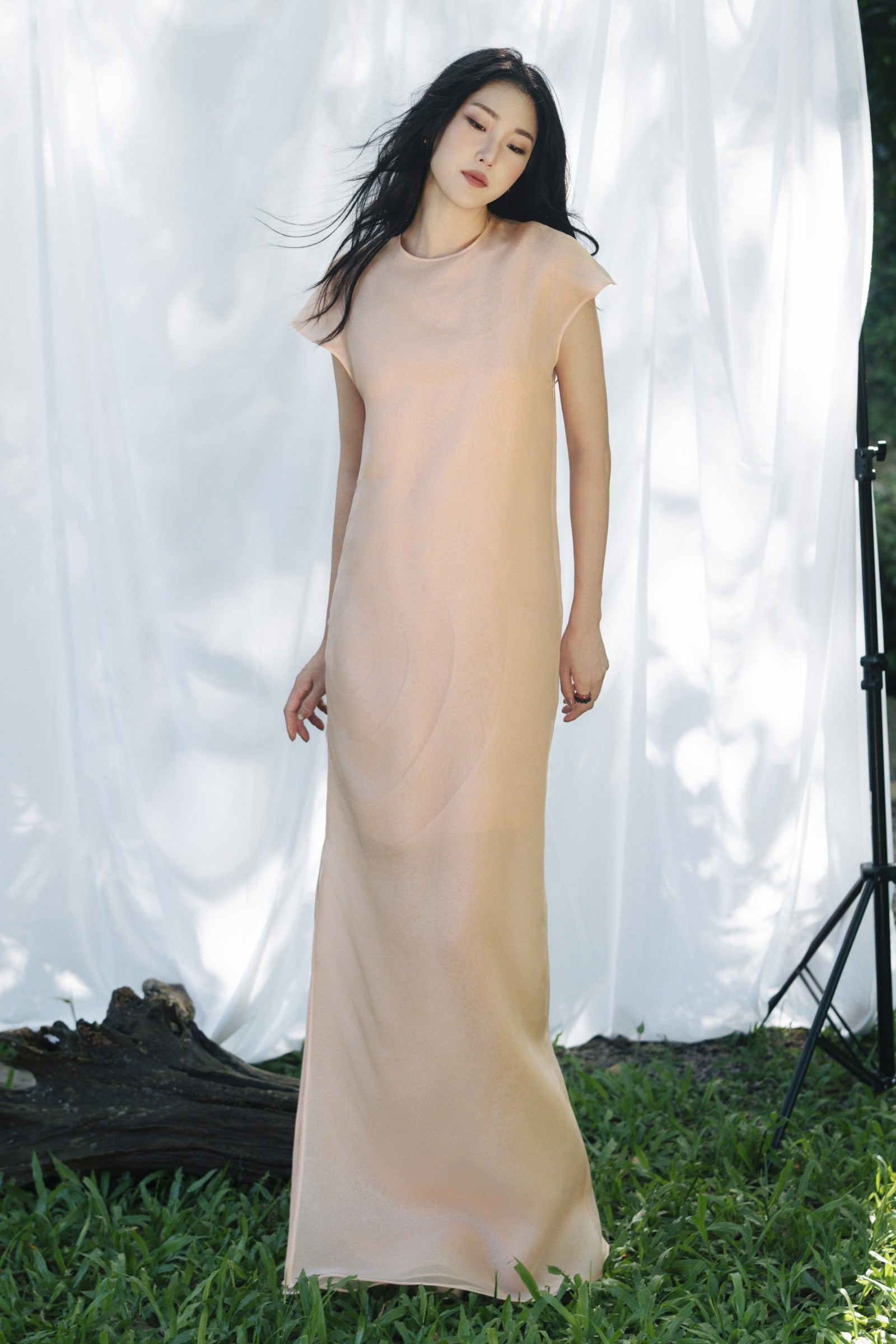Riple Straight Maxi Dress