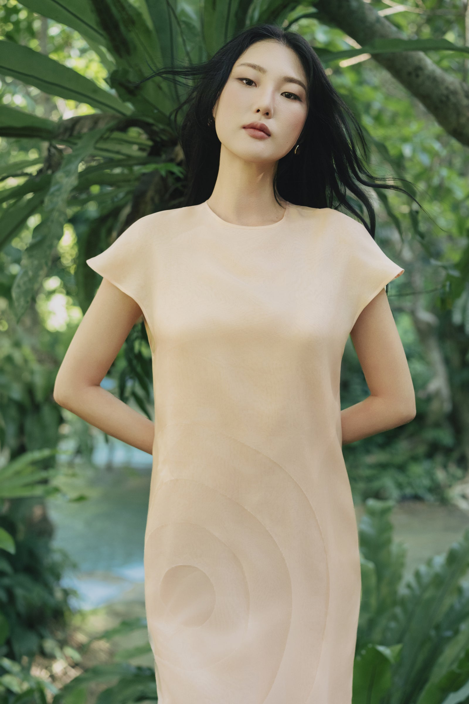 Riple Straight Maxi Dress