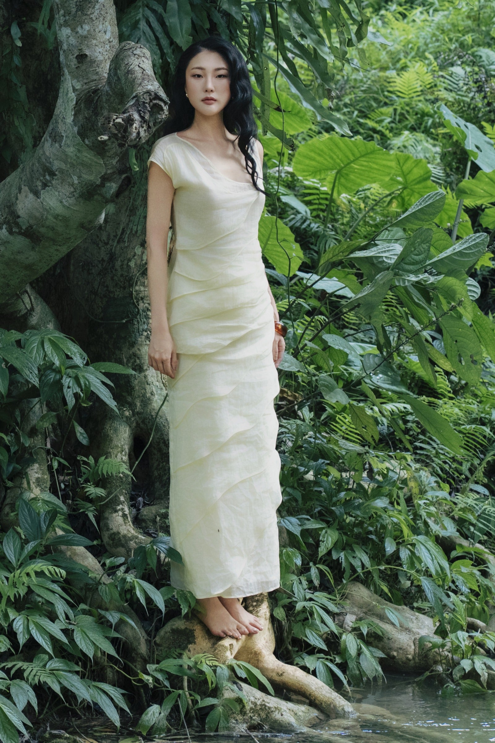 Ocean Ruffle Skirt