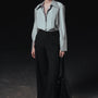 Jame Straight Pintucks Rayon Shirt
