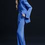 Toulouse Blouson Scarf Neck Silk Chiffon Shirt