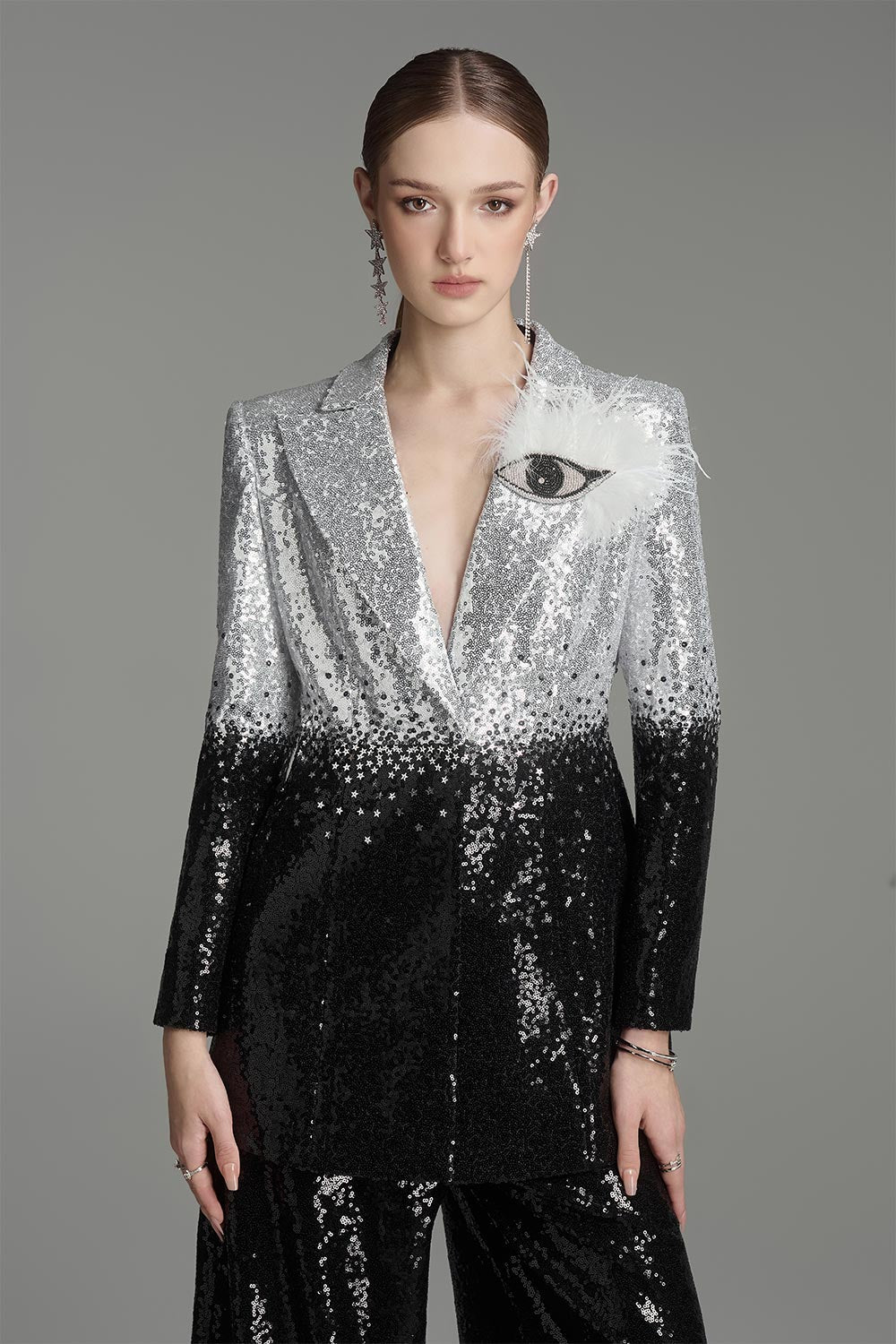 Larrisa Black Eye Brooch