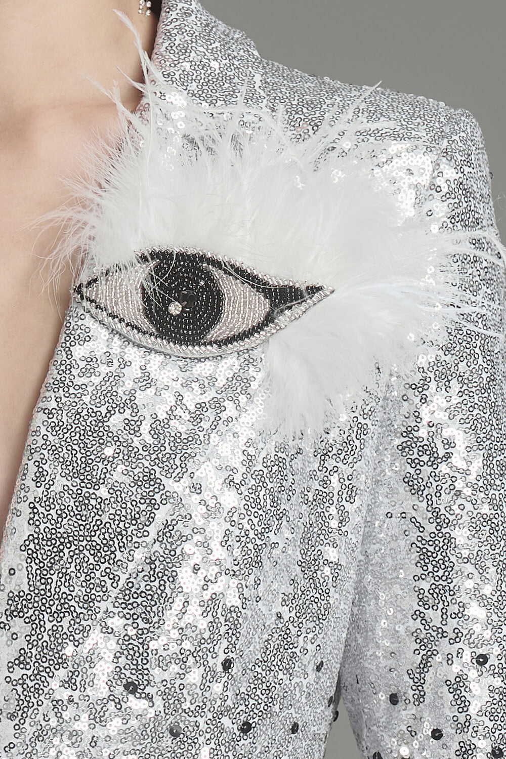 Larrisa Black Eye Brooch