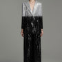 Larrisa Structured Sequin Tulle Blazer