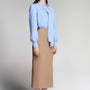 Lydia Straight Bow Tie Cotton Shirt