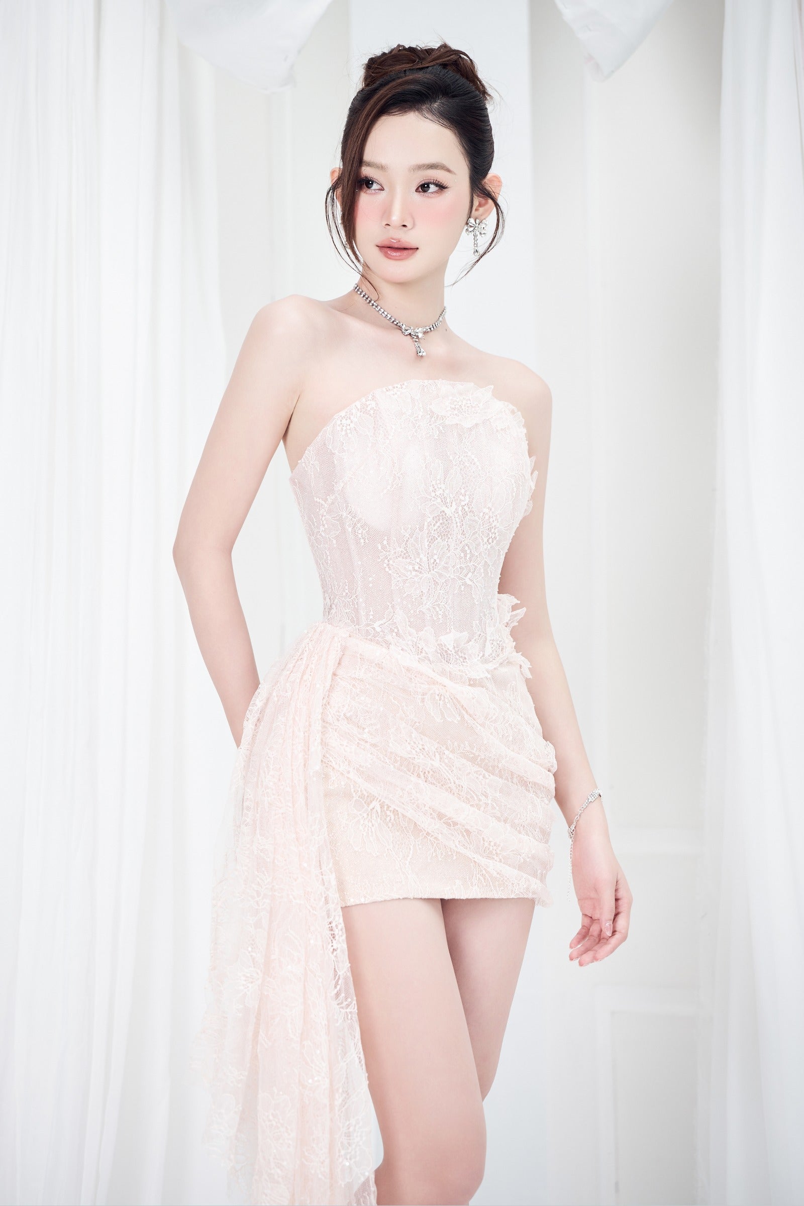 Suri Draped Mini Dress