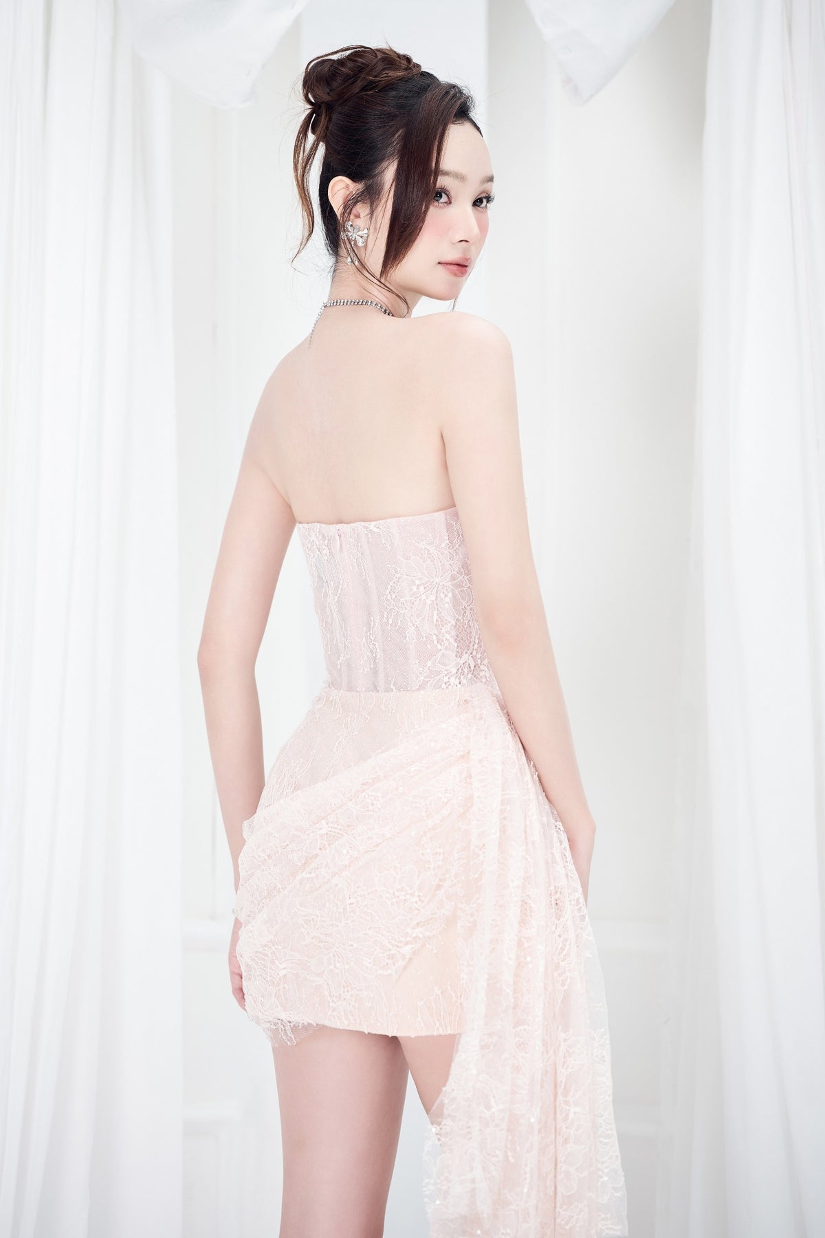 Suri Draped Mini Dress