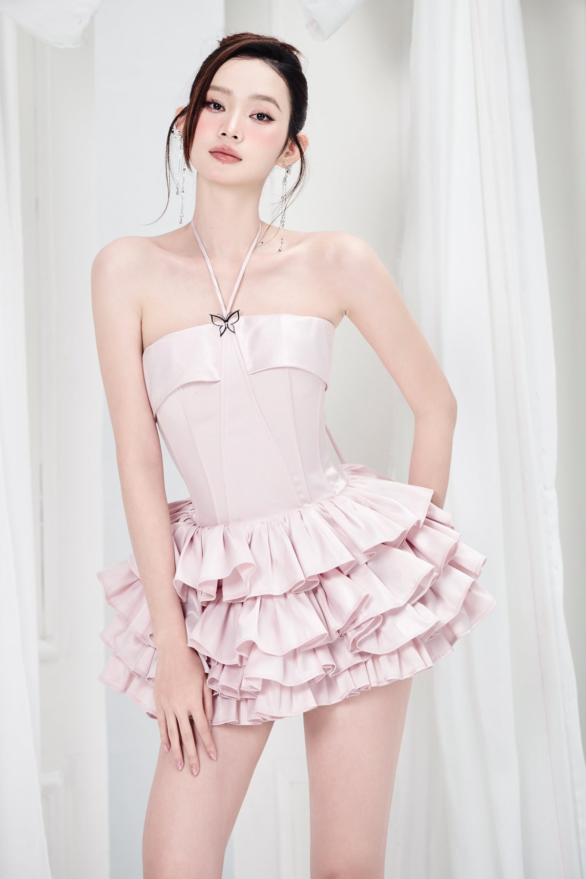 Trenxy Ruffle Mini Dress