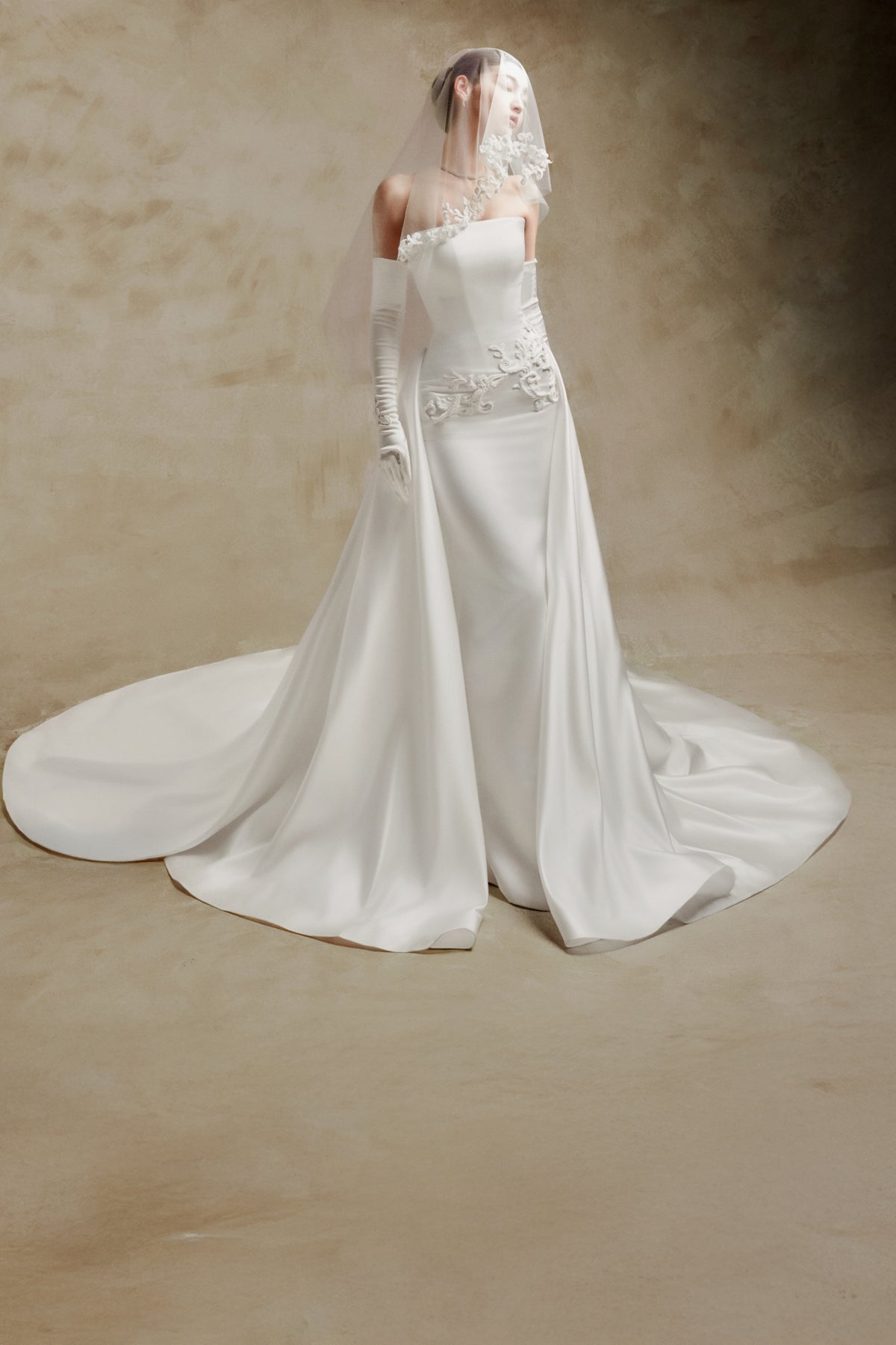 Tram A-line Maxi Dress