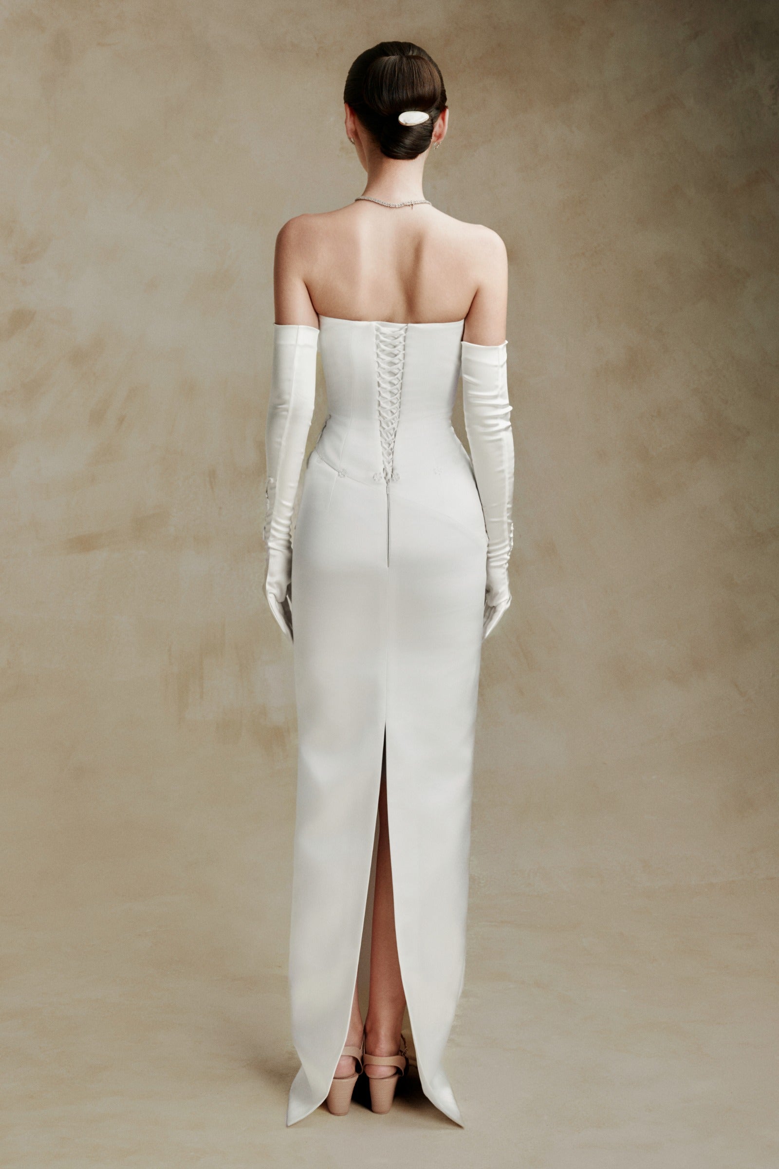 Tram Sheath Maxi Dress