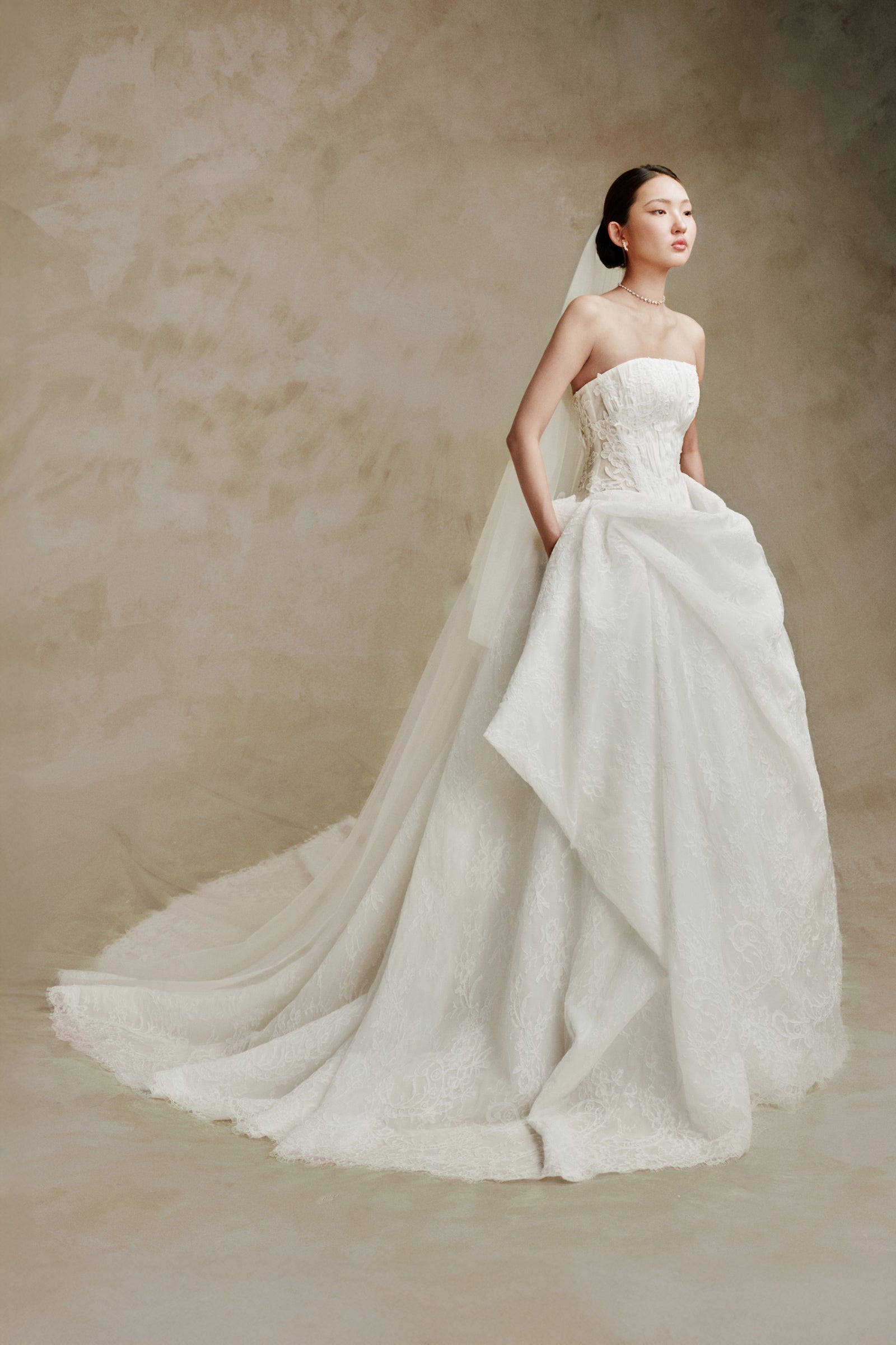 Nghien Draped Maxi Dress