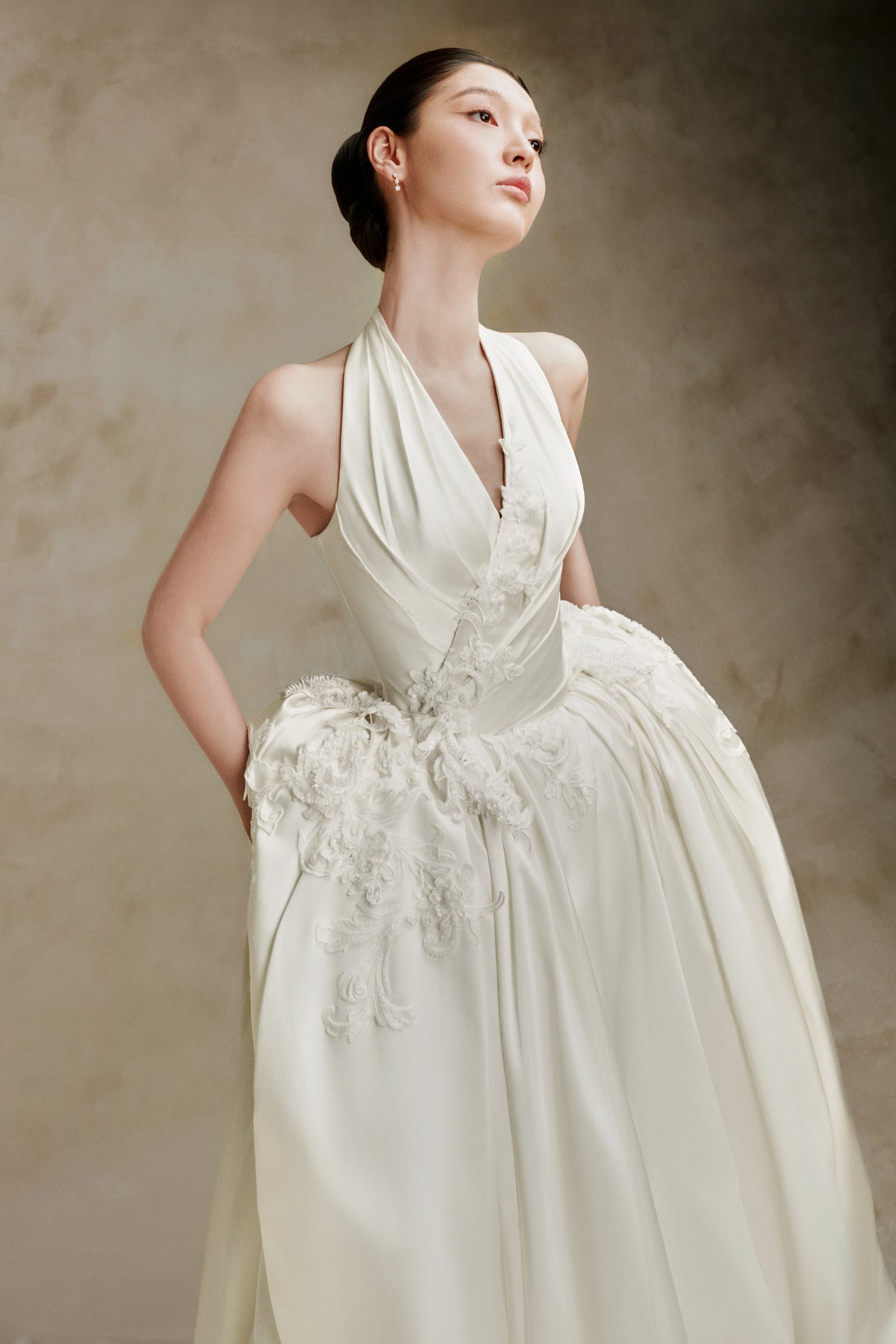 Khuong Halter Maxi Dress