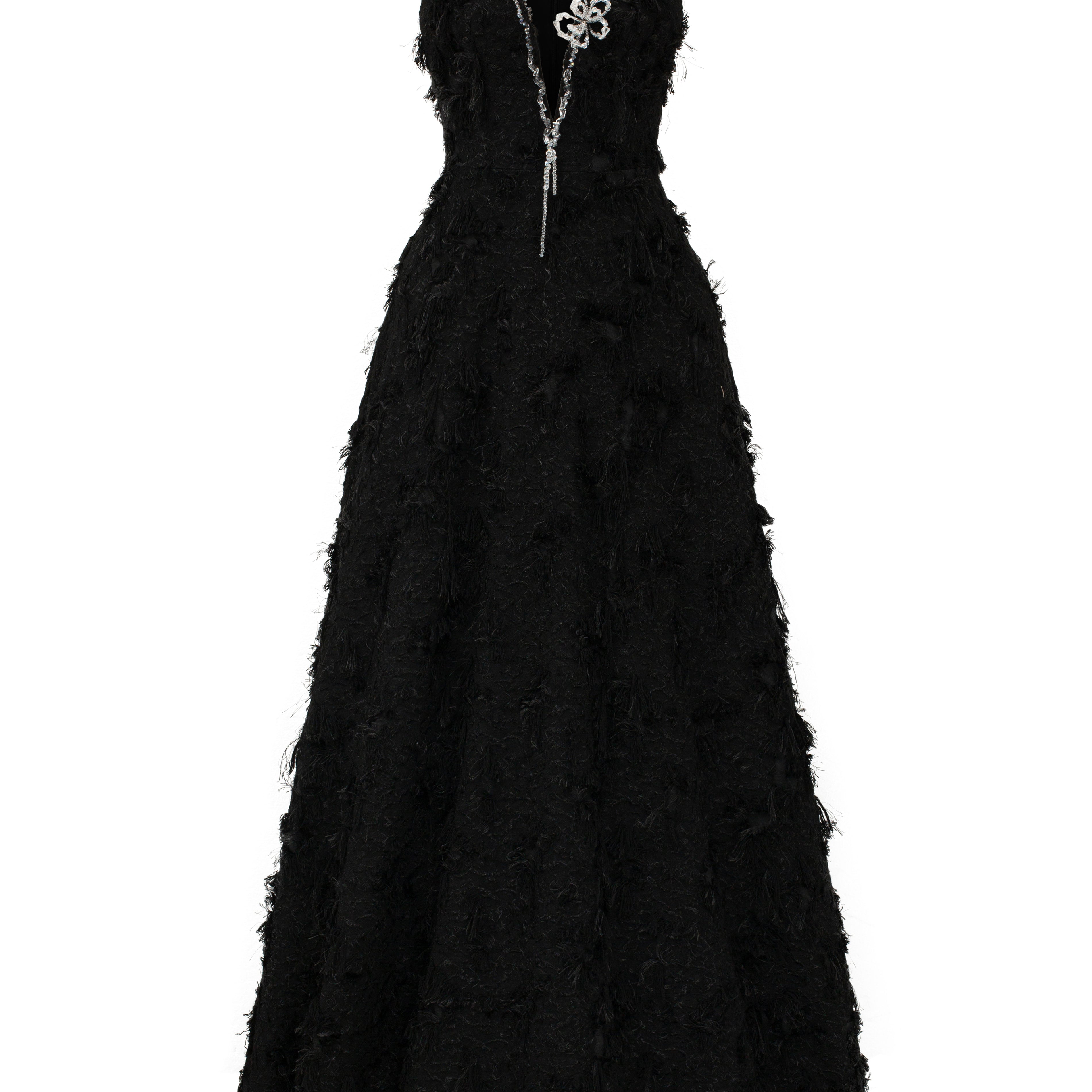 Elix Fringe Maxi Dress