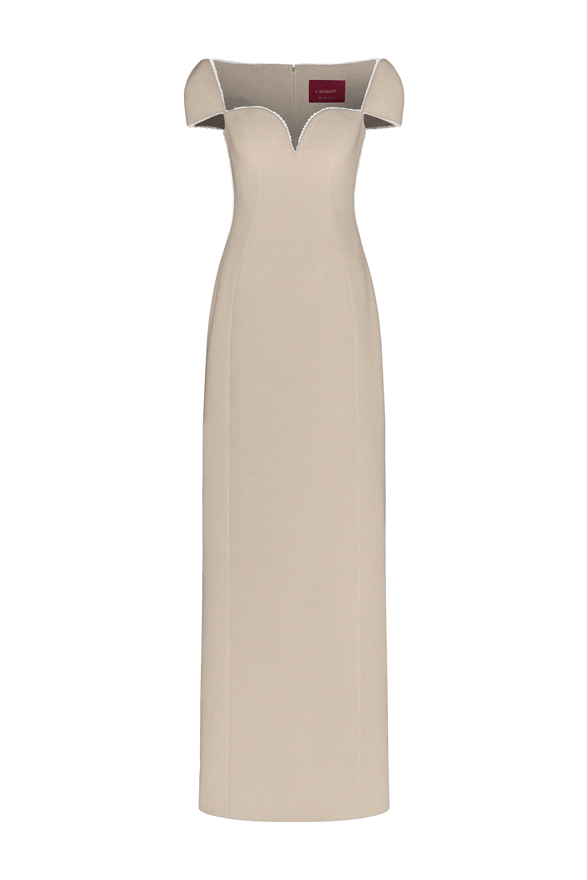 Aya Sweetheart Maxi Dress