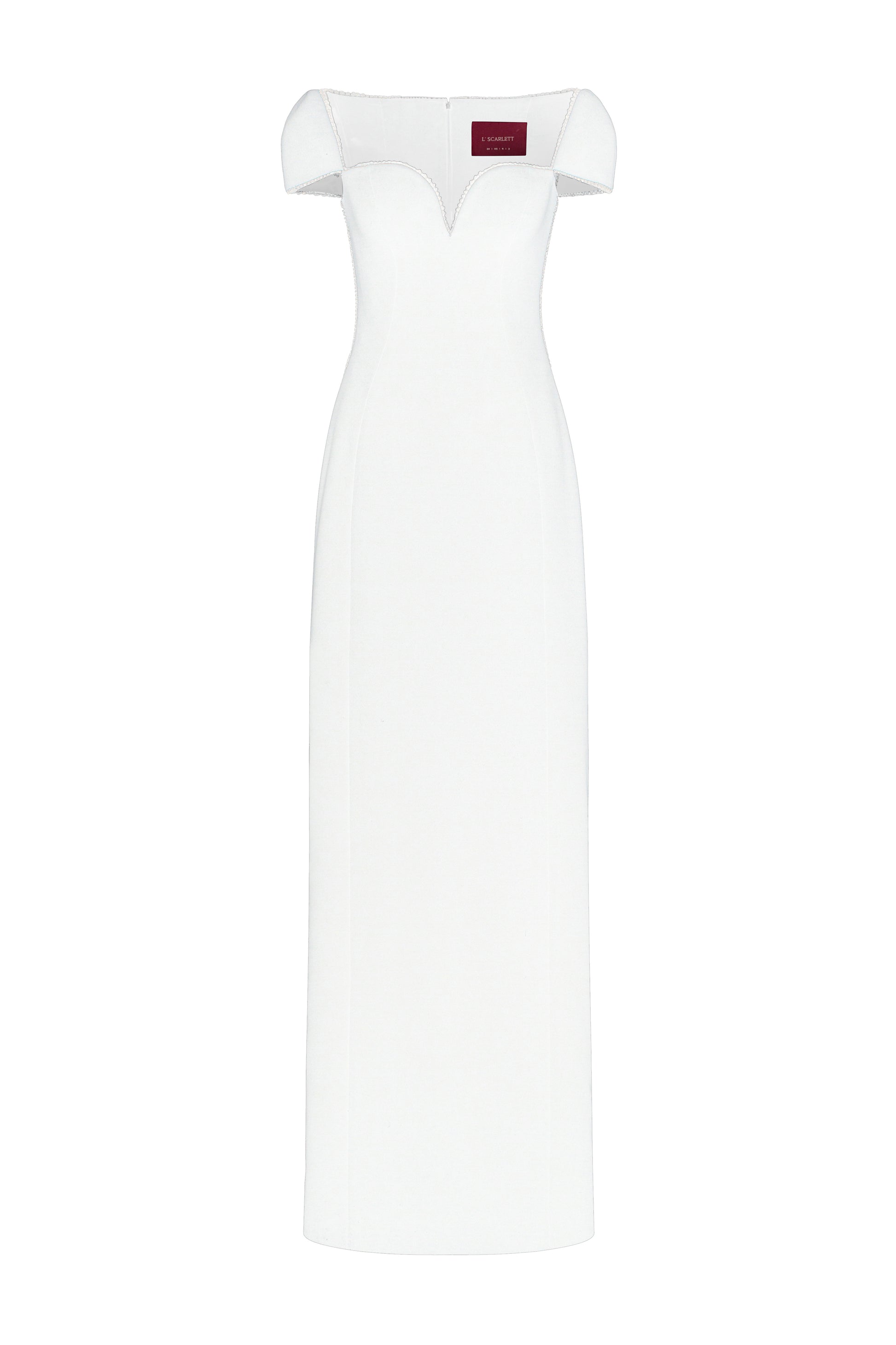 Aya Sweetheart Maxi Dress