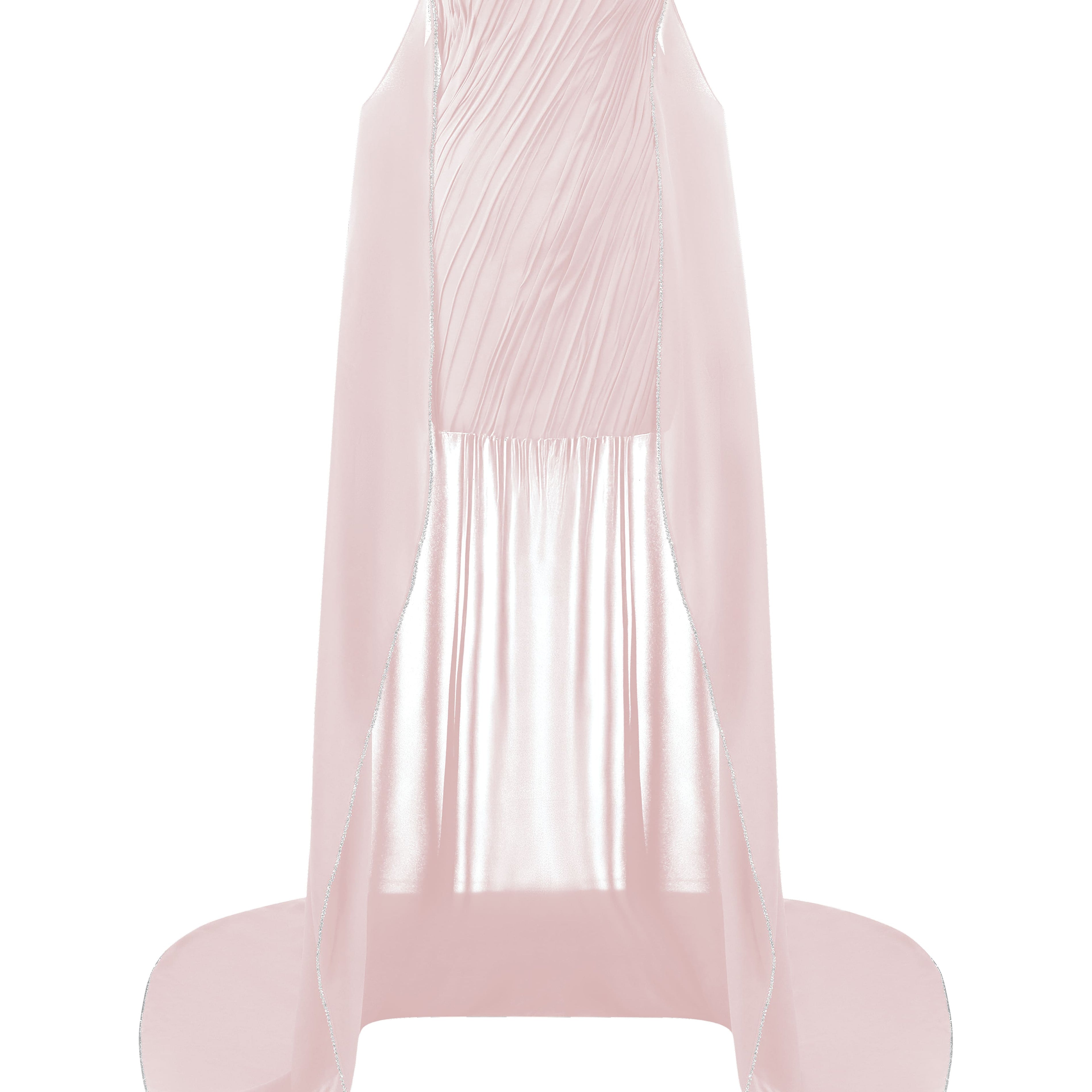 Vio Cape Sleeve Mini Dress