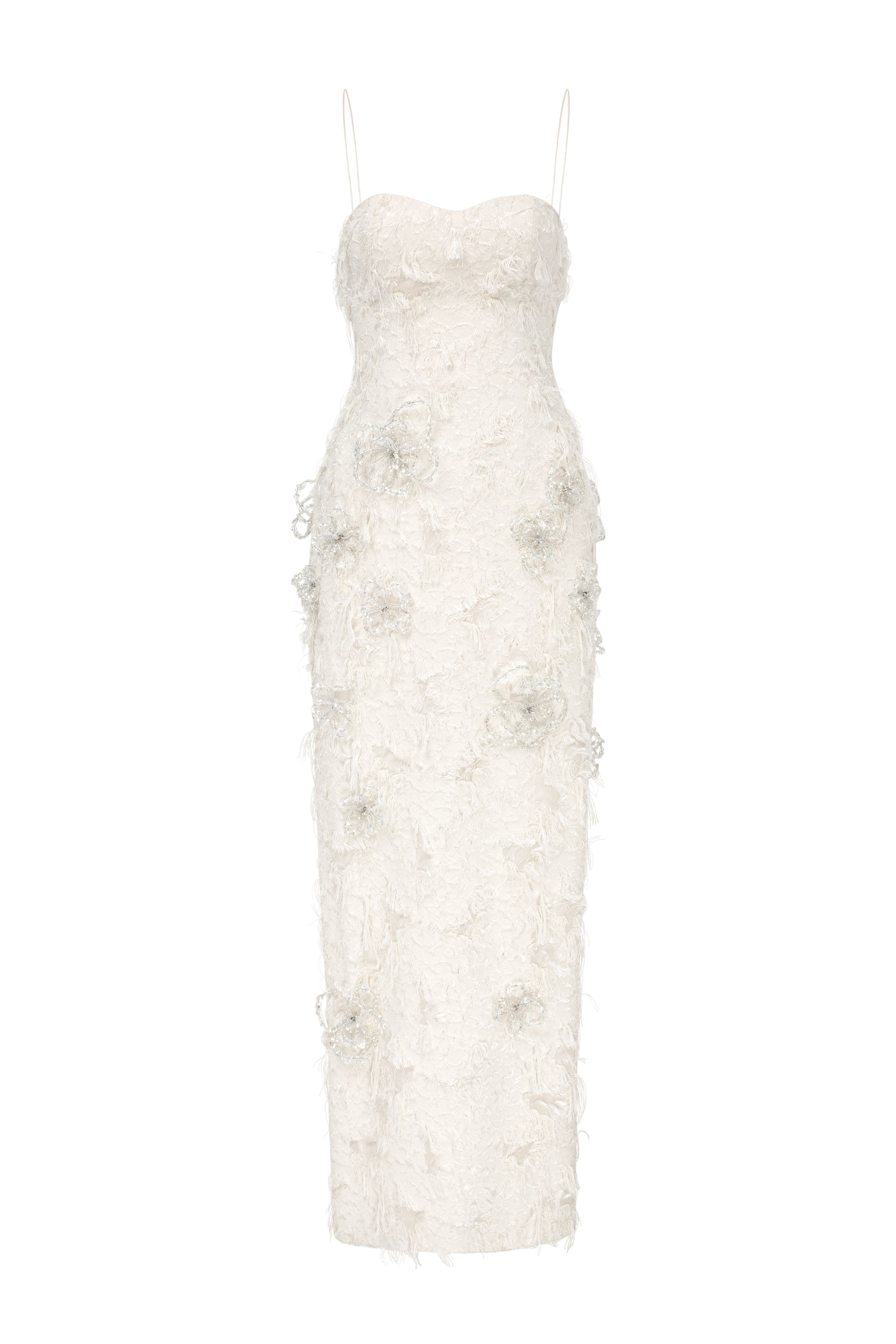 Ana Applique Midi Dress