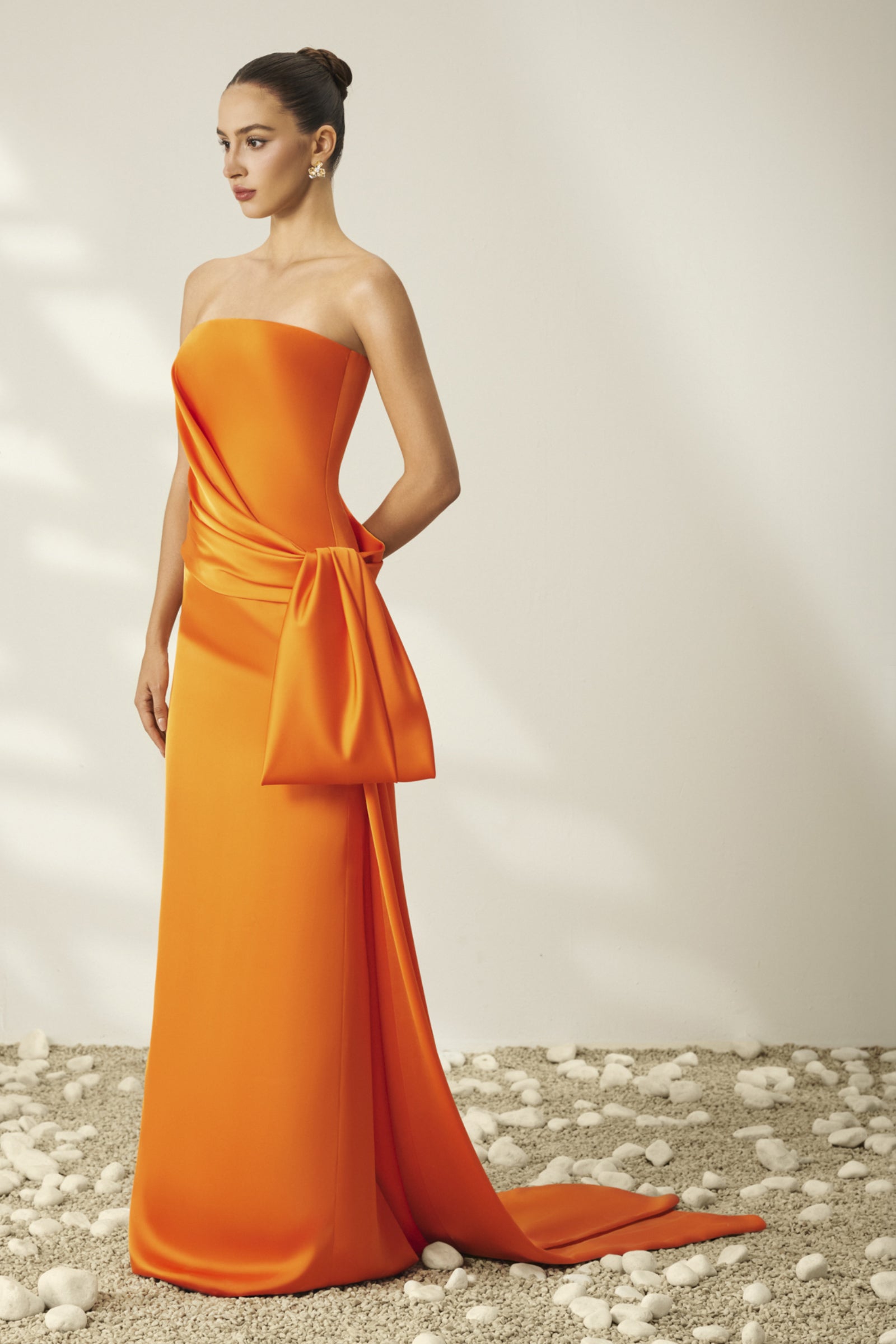 Clementine Draped Maxi Dress