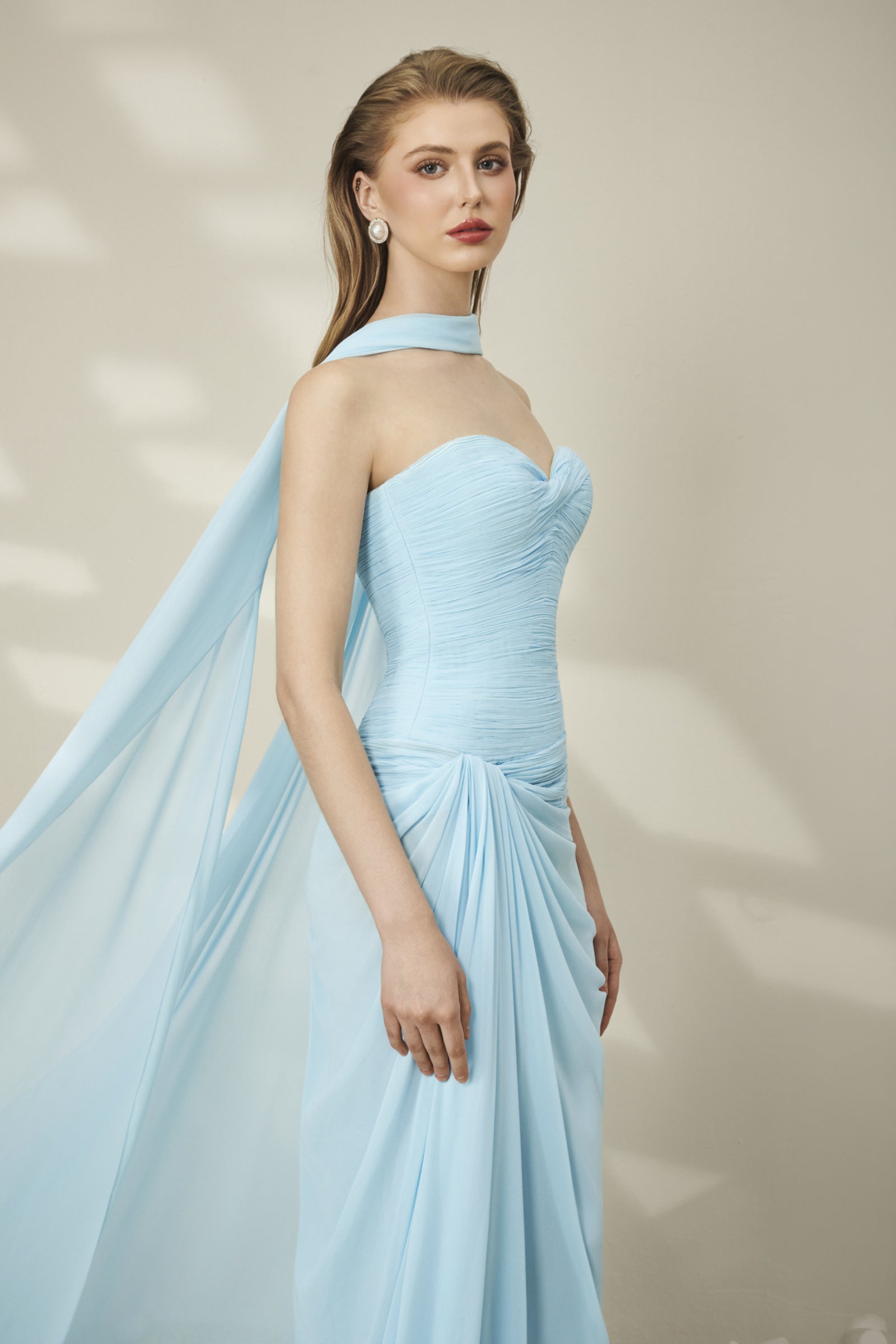 Allure Draped Maxi Dress