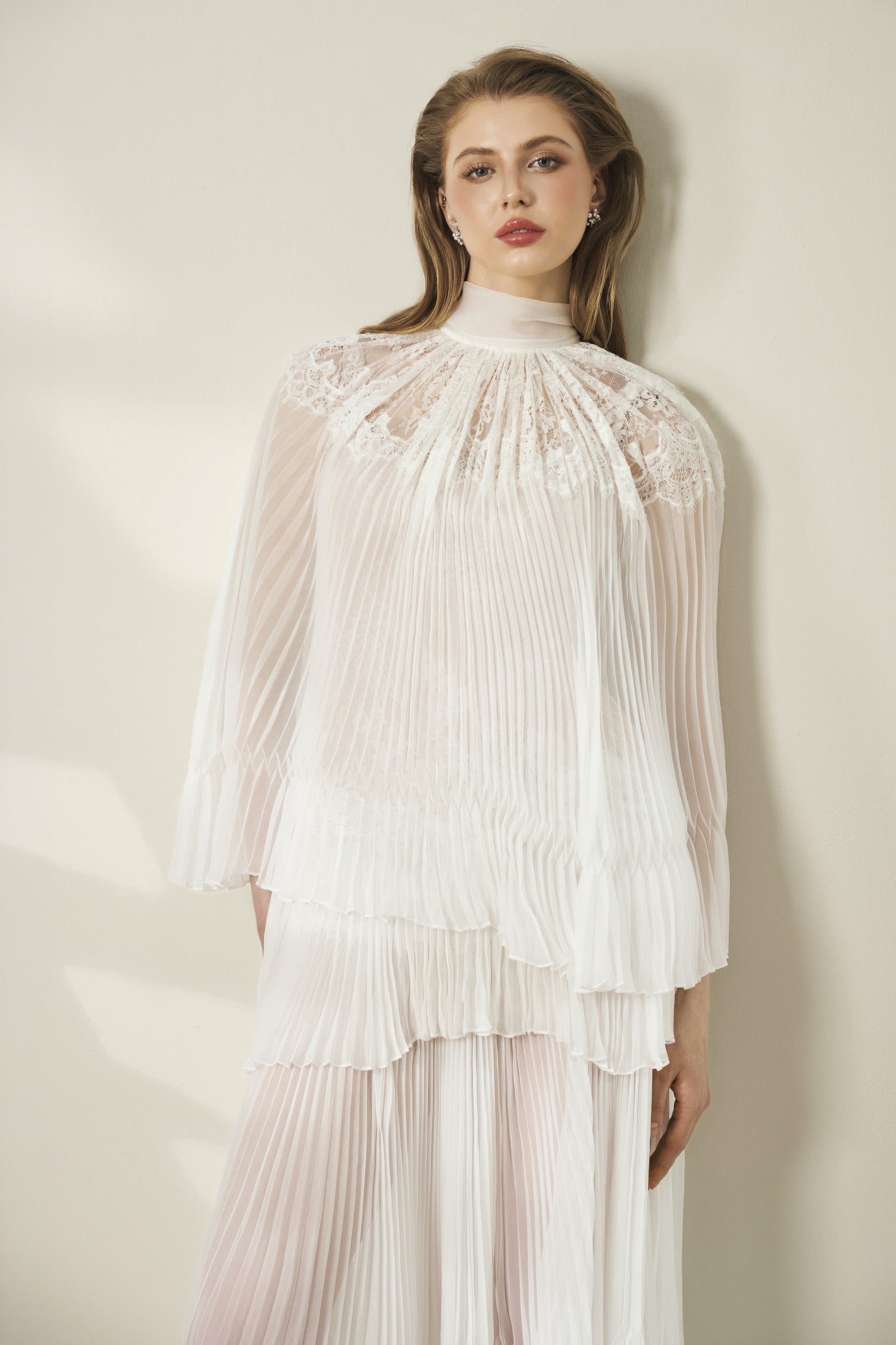 Azura Pleated Maxi Dress
