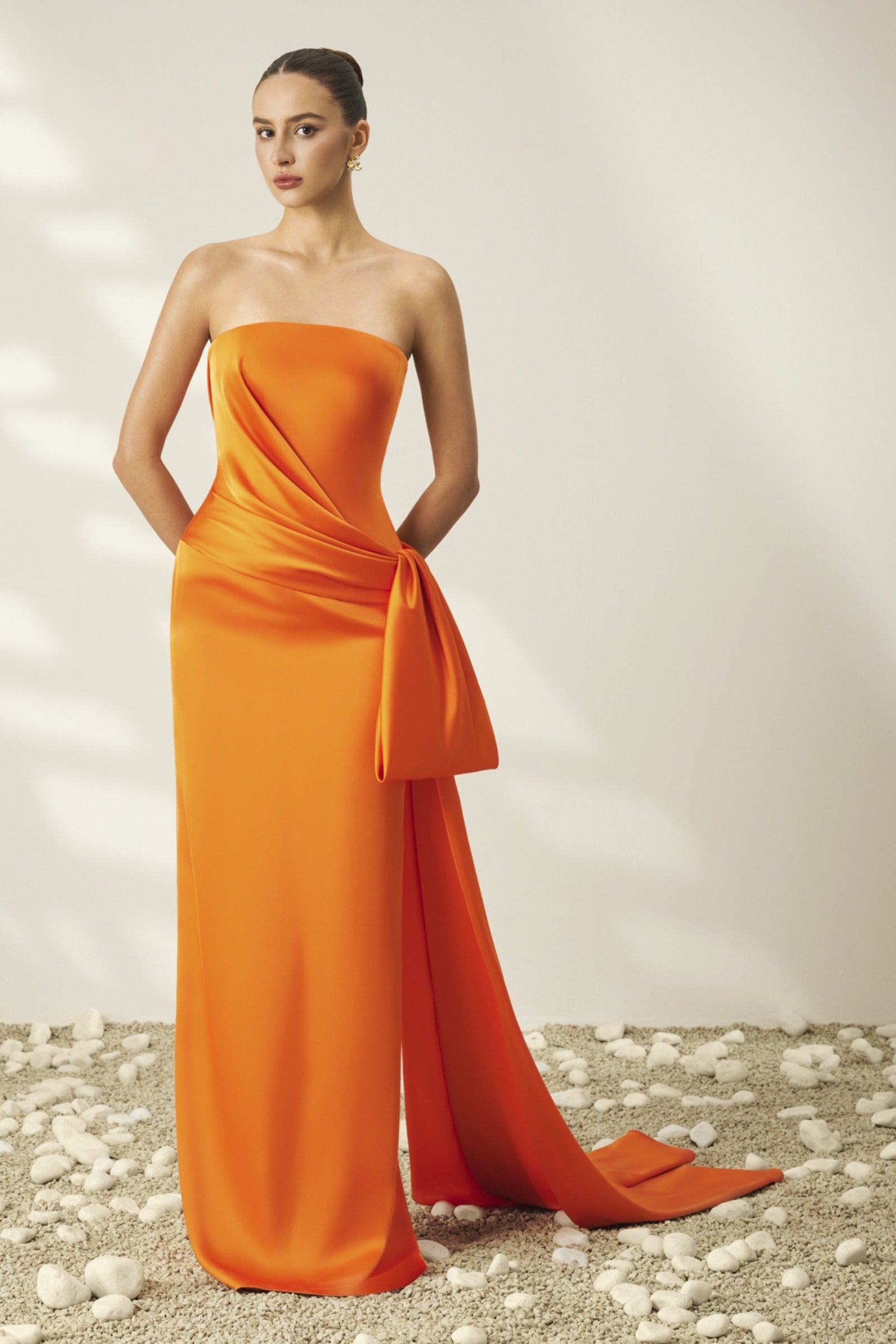 Clementine Draped Maxi Dress
