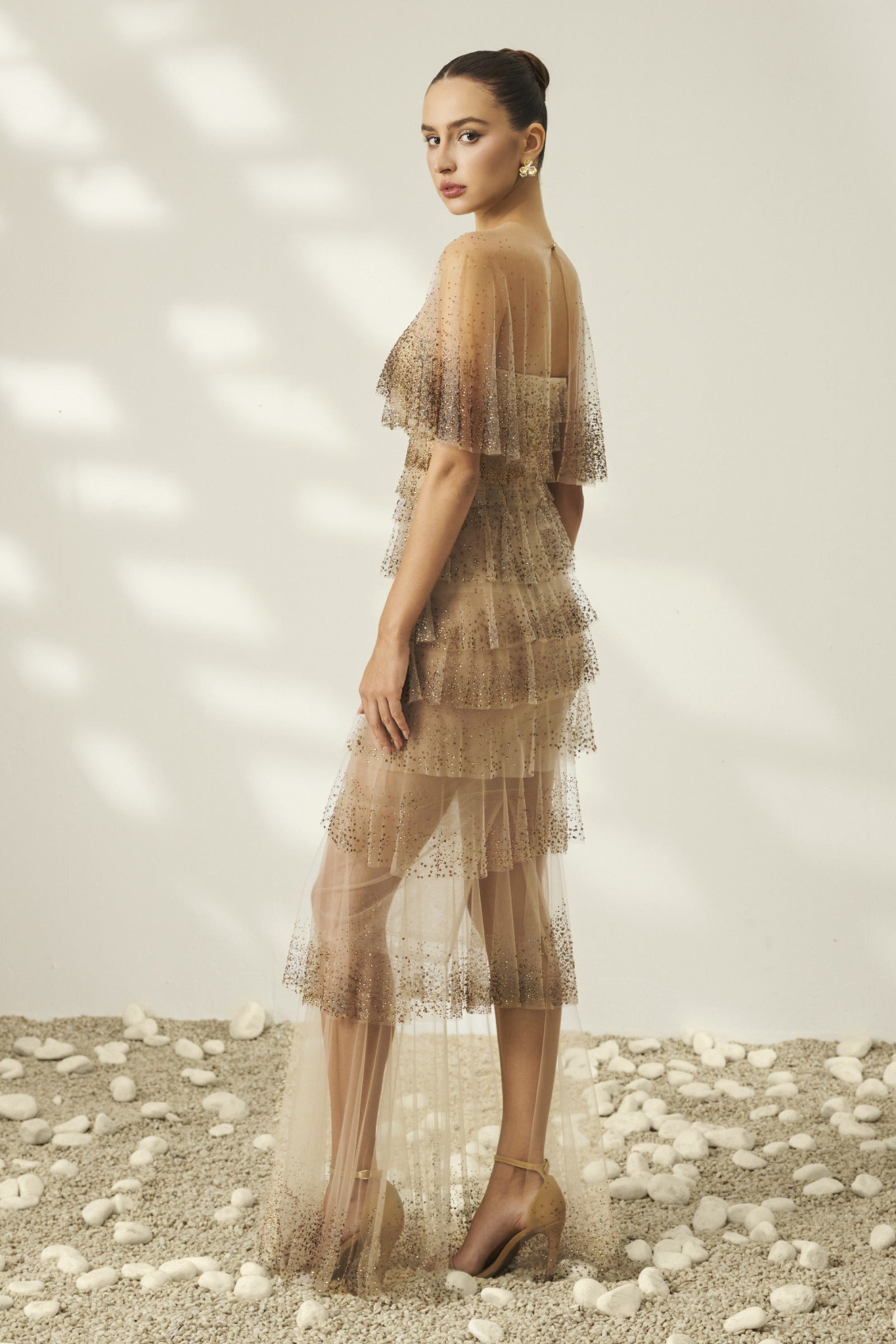 Amelia Bead Maxi Dress