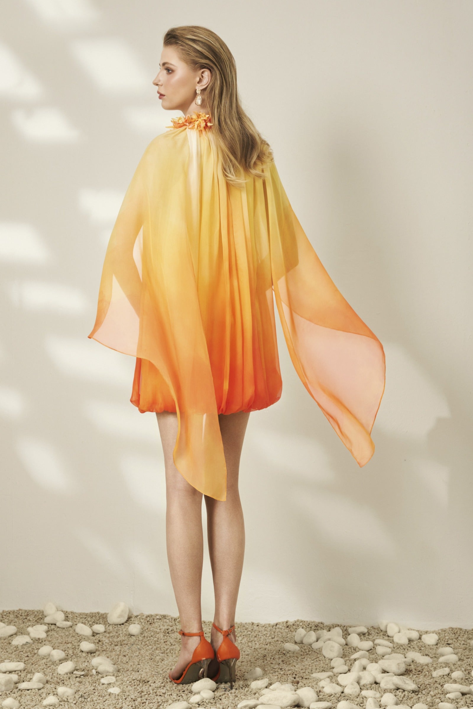 Solar Applique Mini Dress