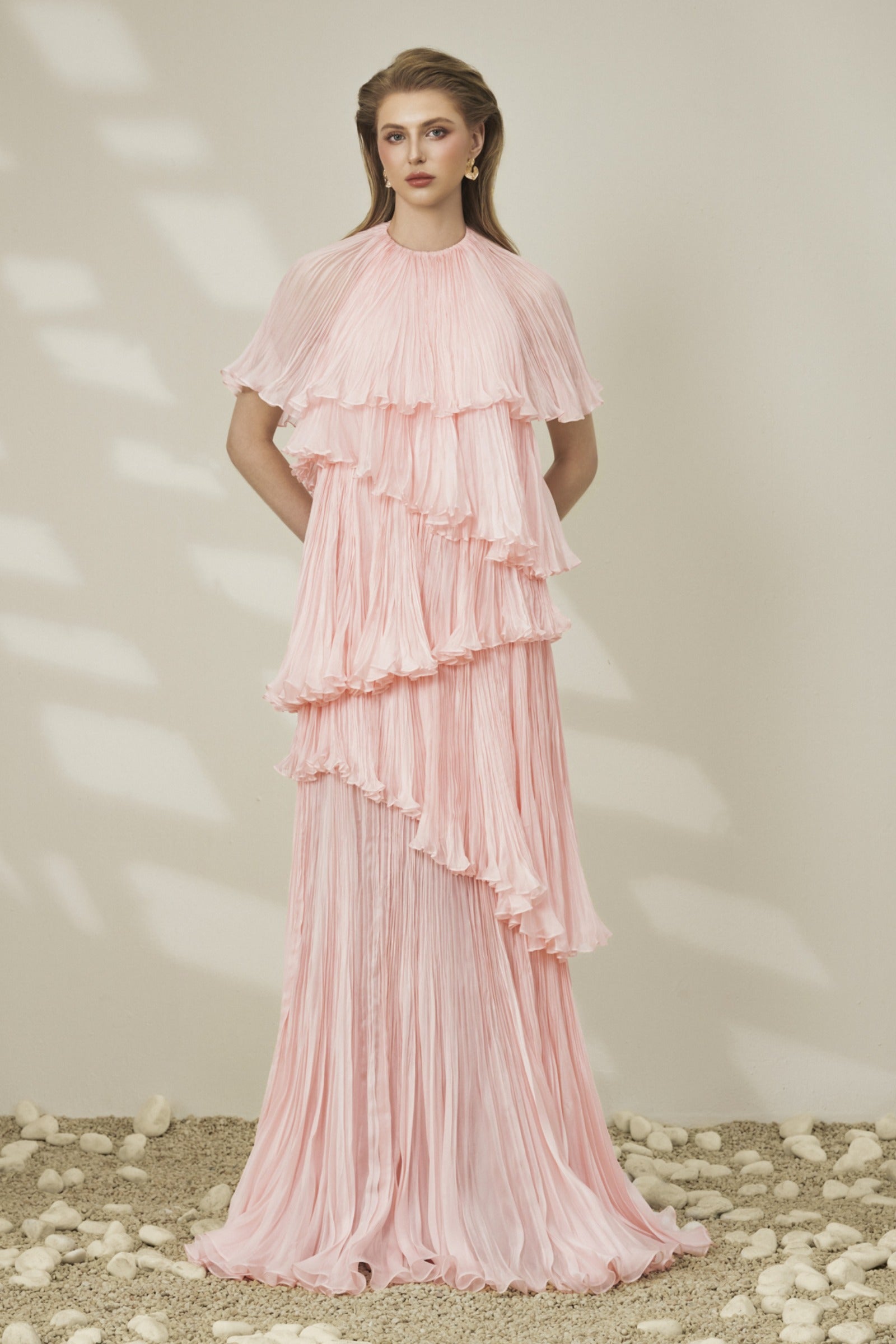 Tiered Ruffle Maxi Dress