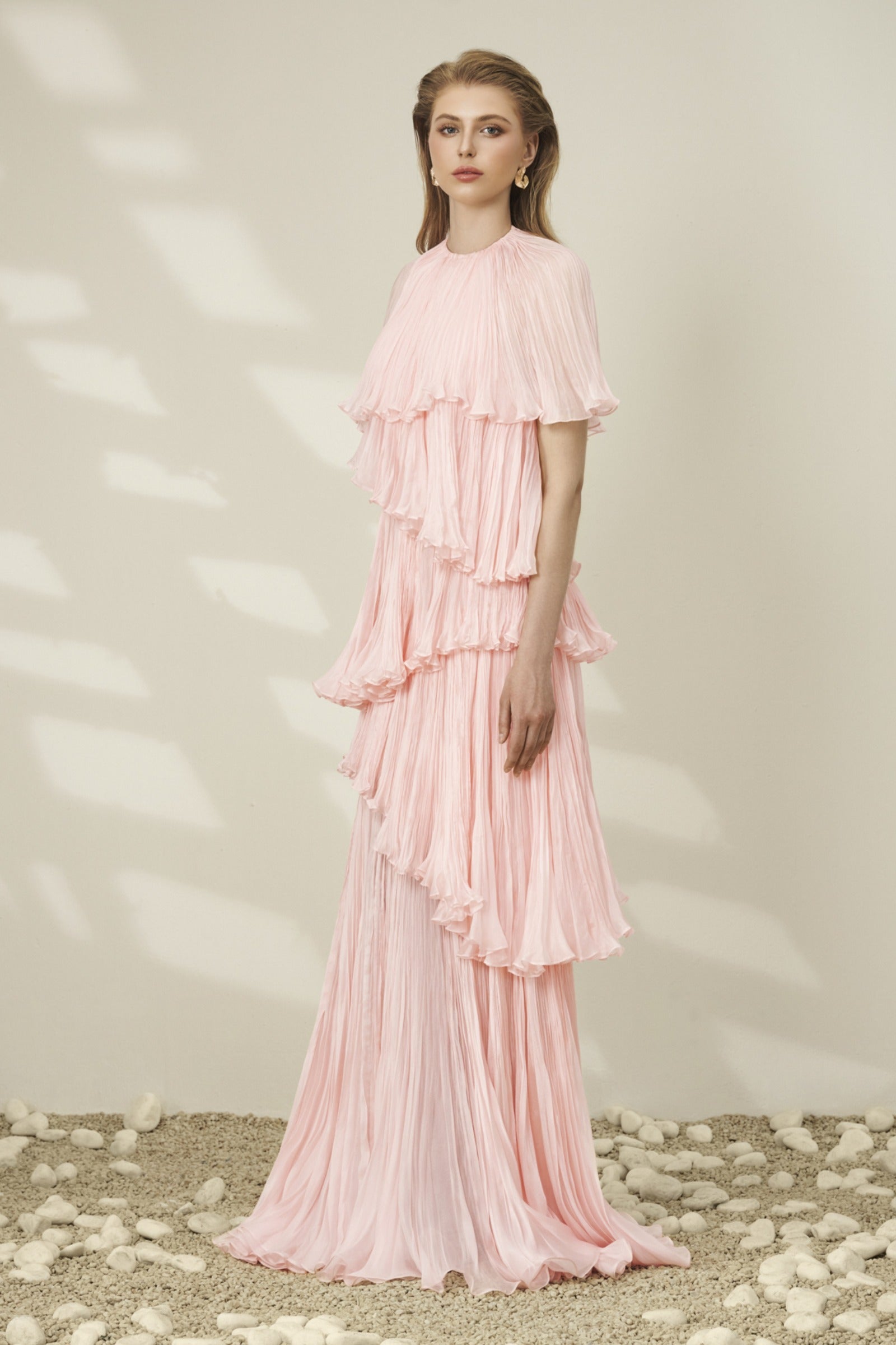 Tiered Ruffle Maxi Dress