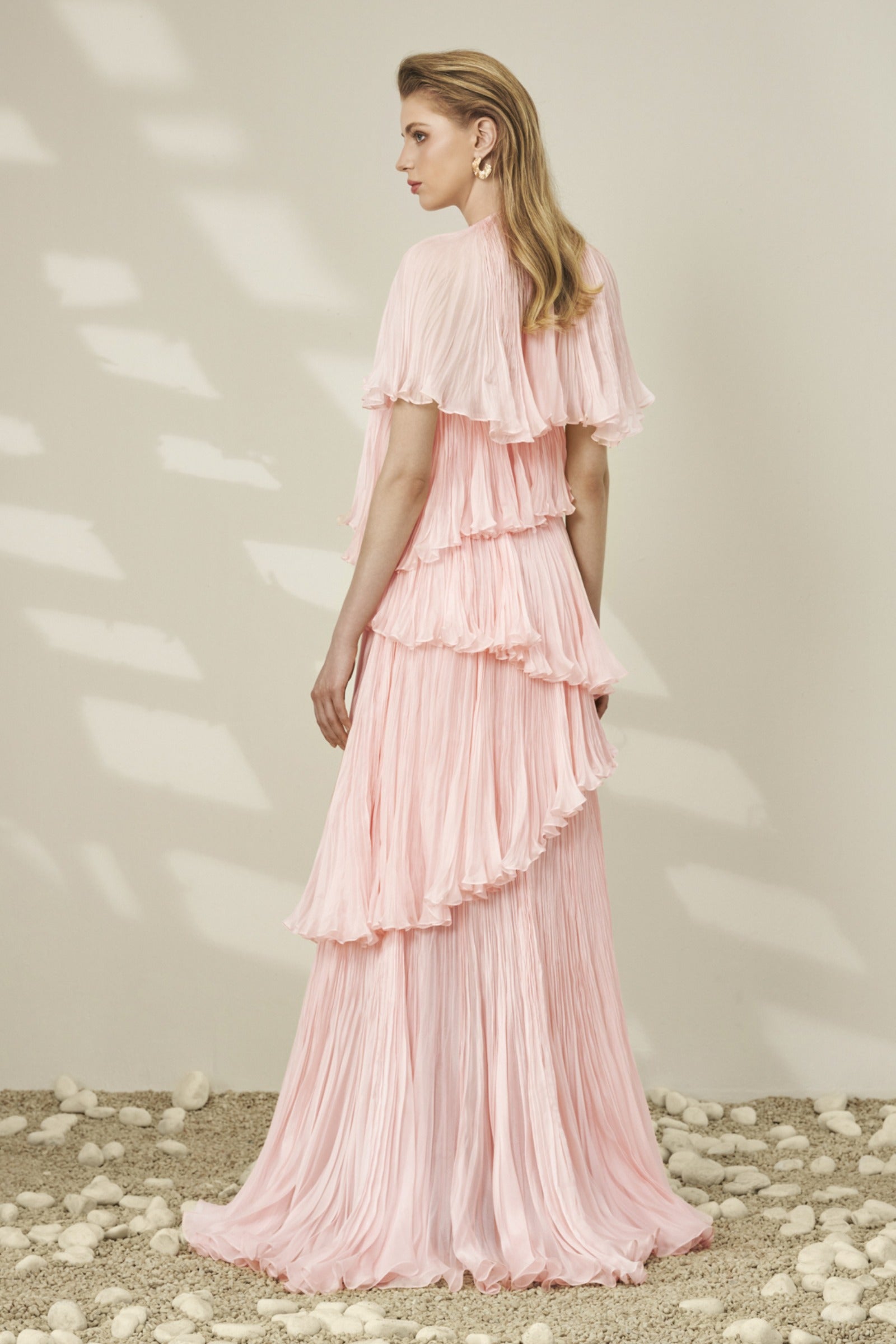 Tiered Ruffle Maxi Dress
