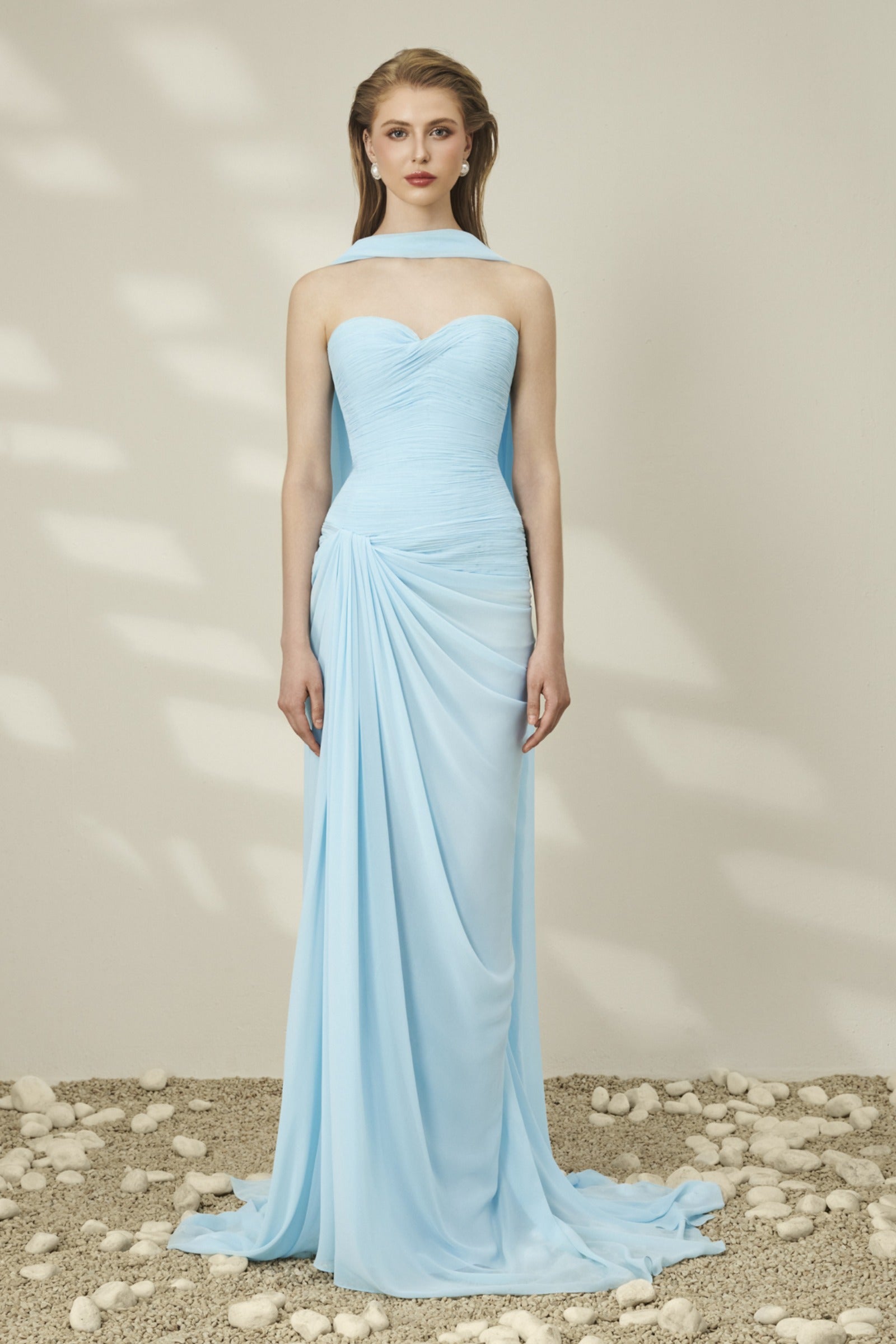 Allure Draped Maxi Dress